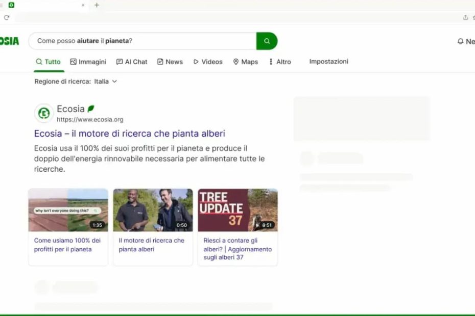 Ecosia