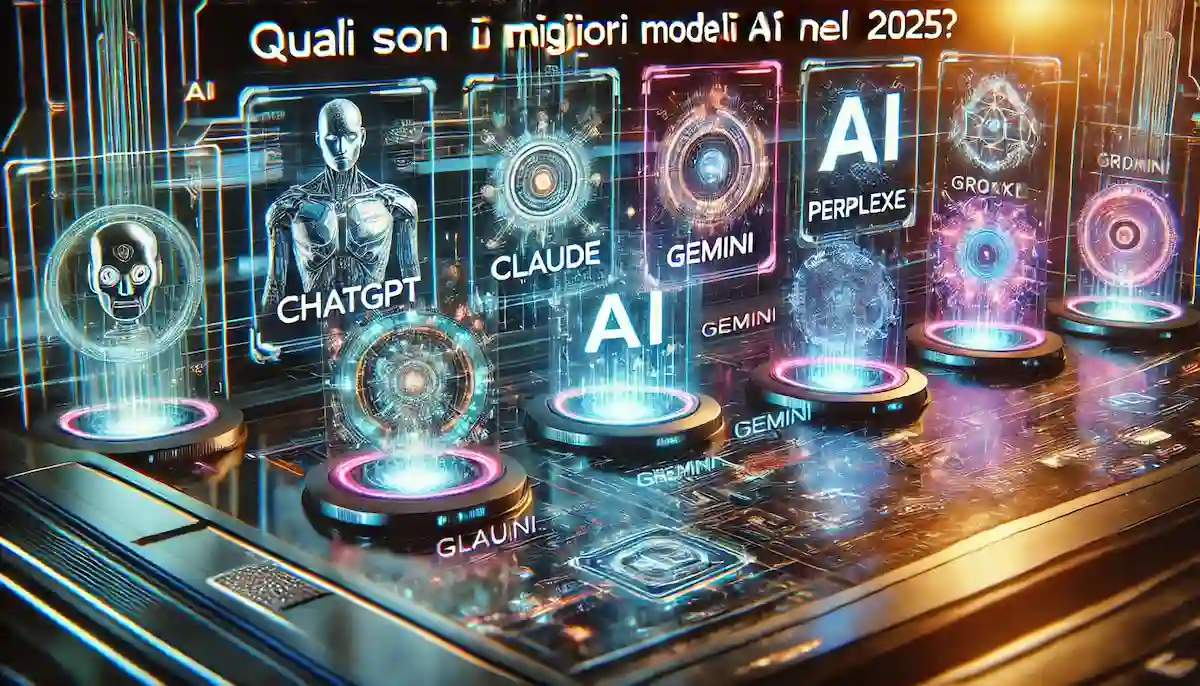 Quali sono i migliori modelli AI nel 2025