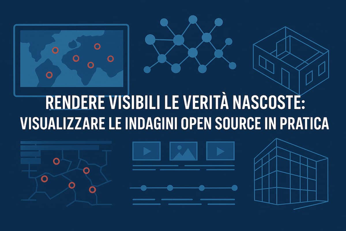 Visualizzare le indagini OSINT: come si costruisce una verità che si può vedere