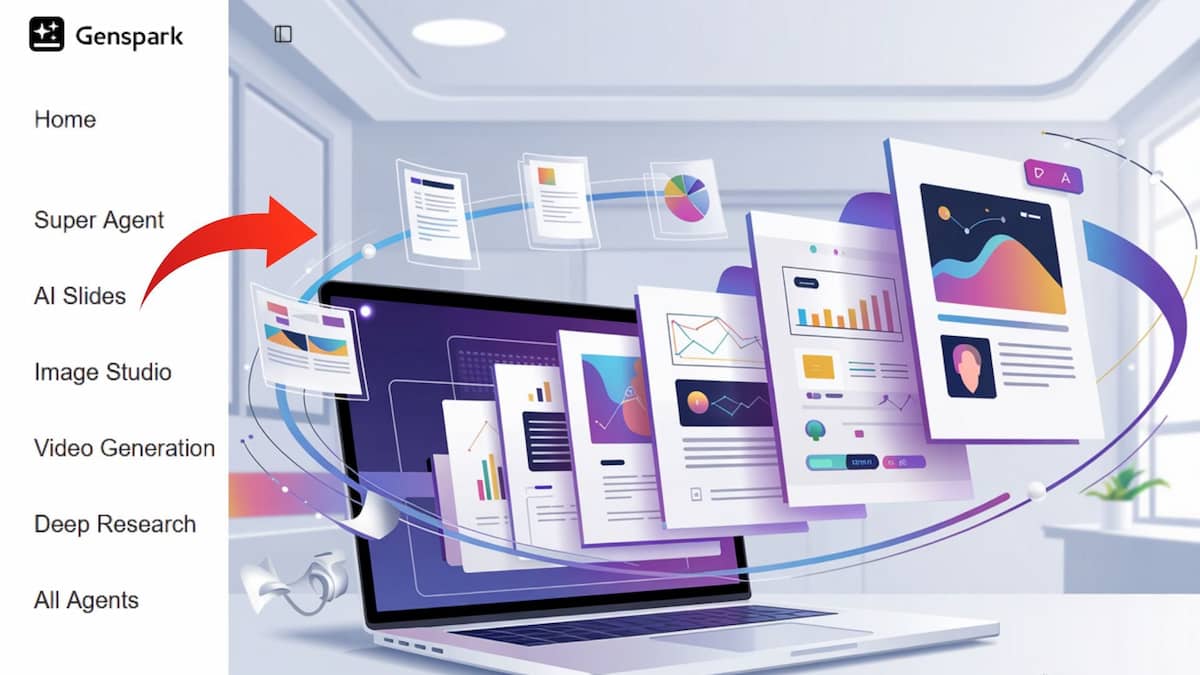 Genspark AI slide