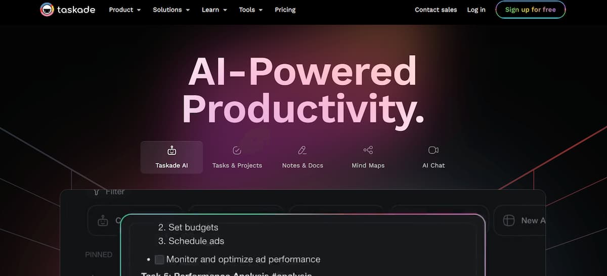 Taskade AI