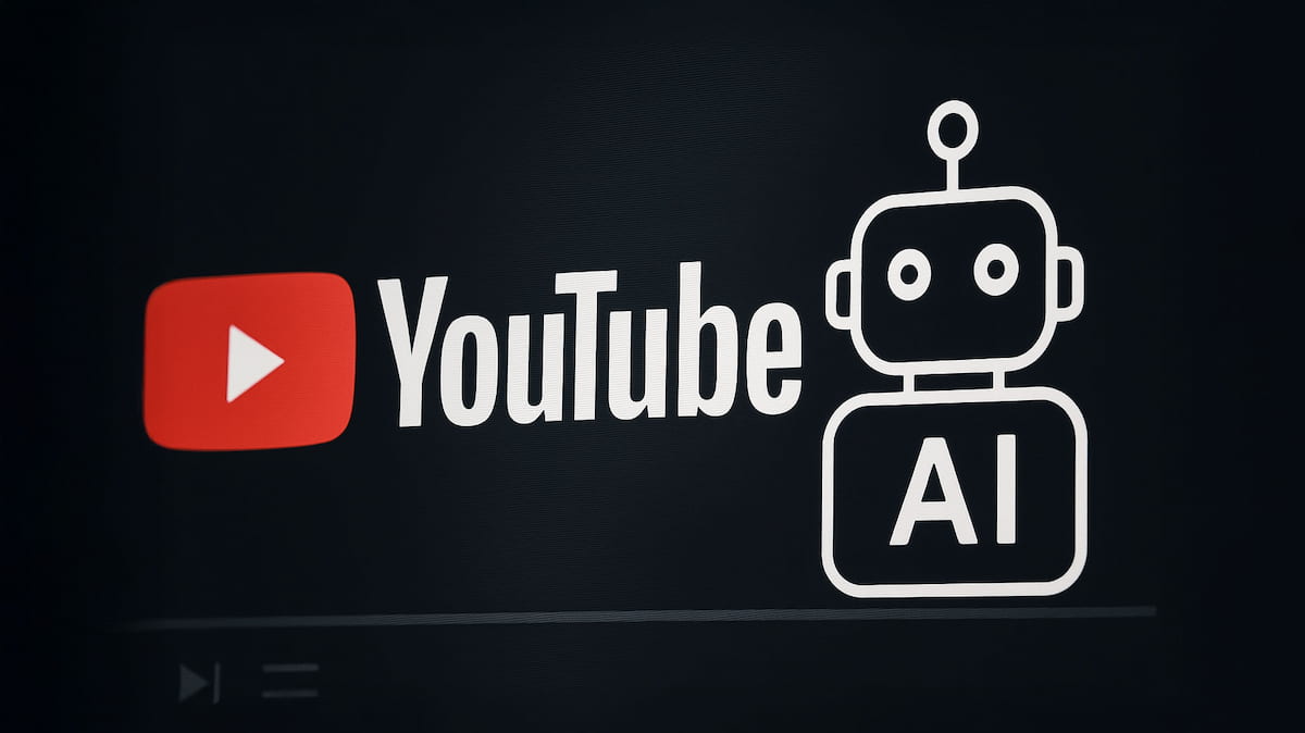 YouTube AI update