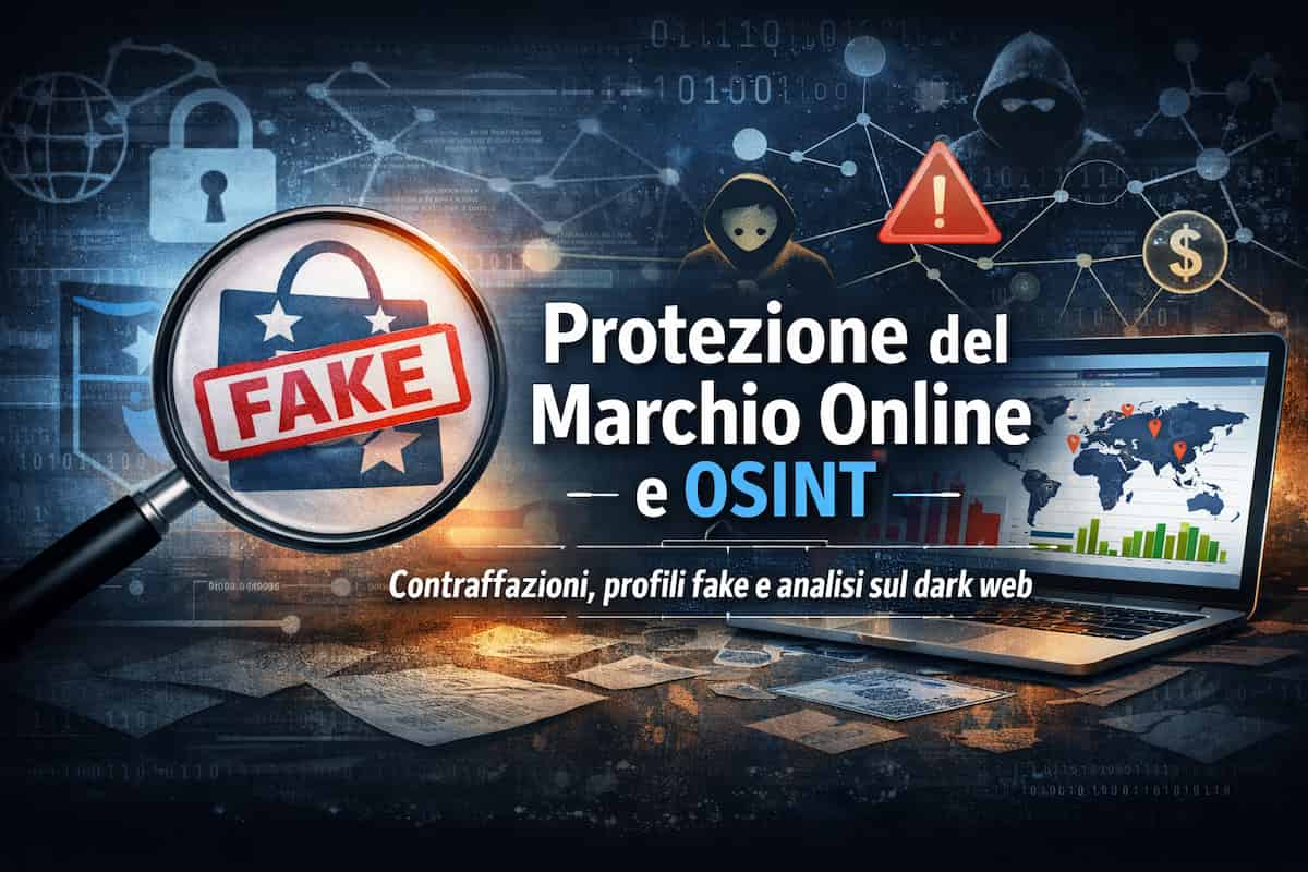 Protezione del marchio online e OSINT