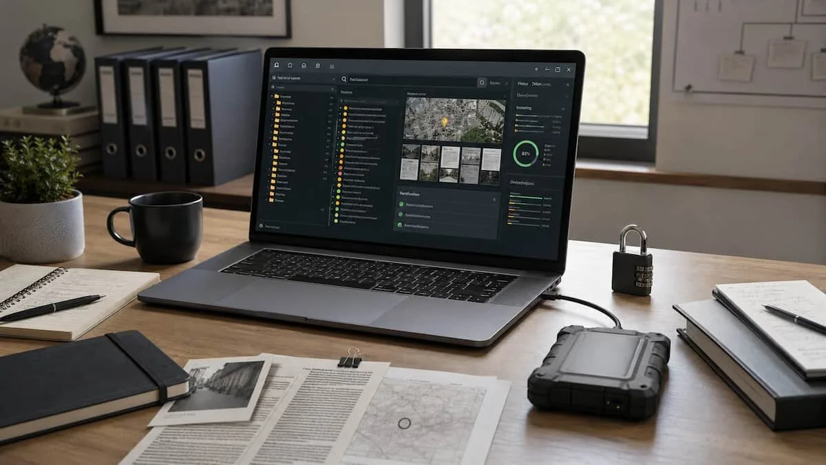 Database OSINT portatile: come costruire un archivio legale, sicuro e verificabile